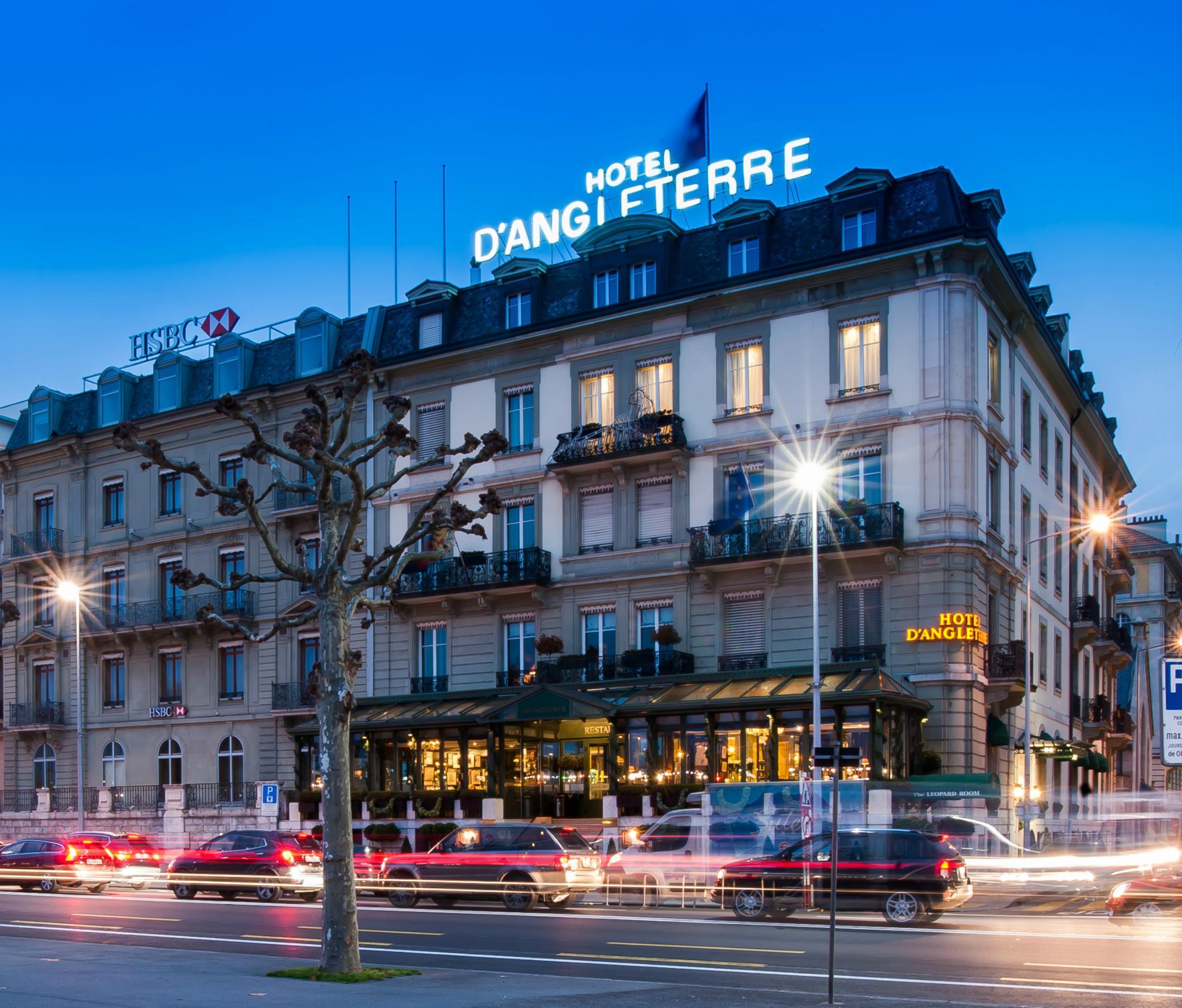 Hotel D'Angleterre Ginevra Esterno foto