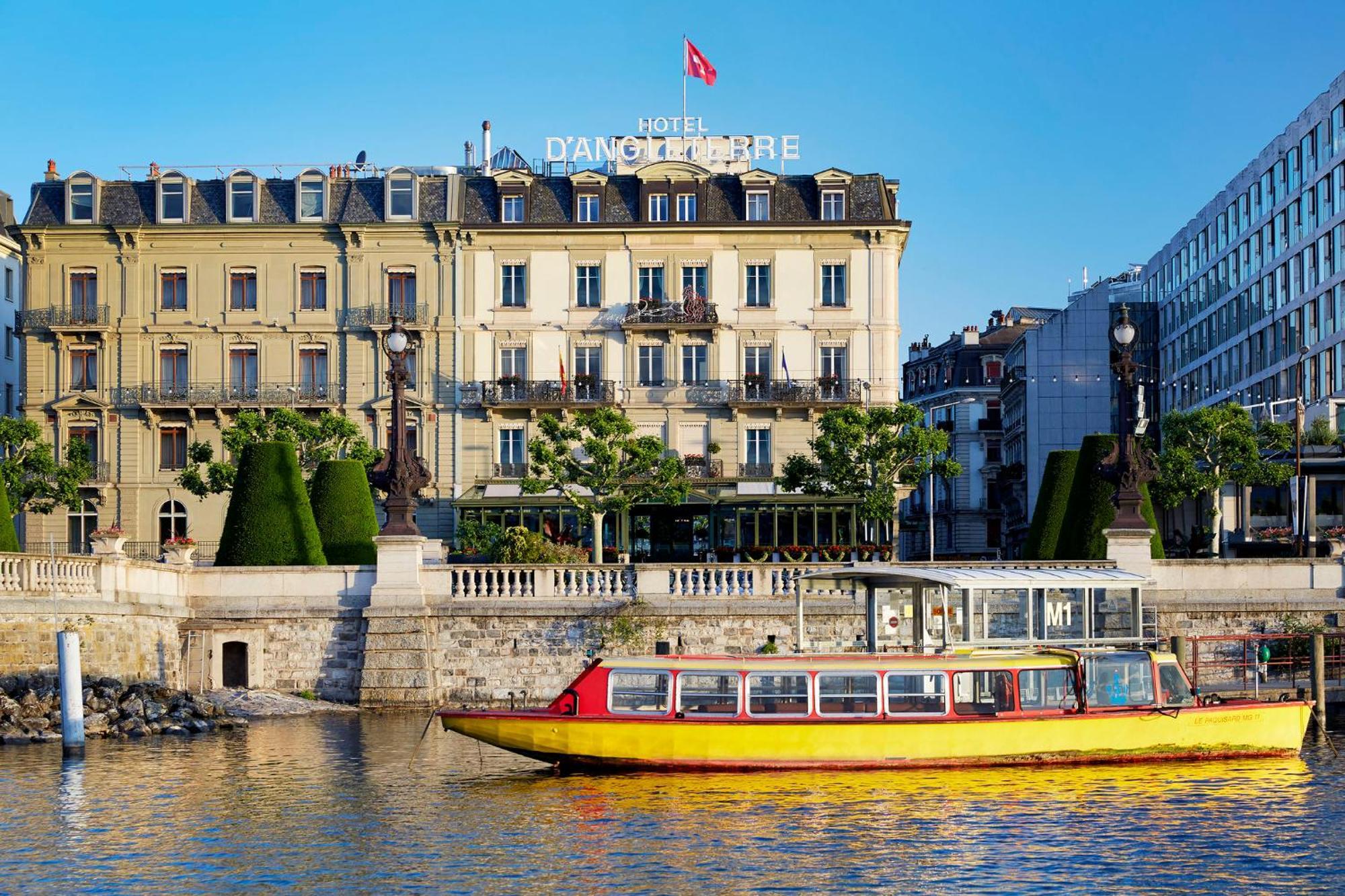 Hotel D'Angleterre Ginevra Esterno foto
